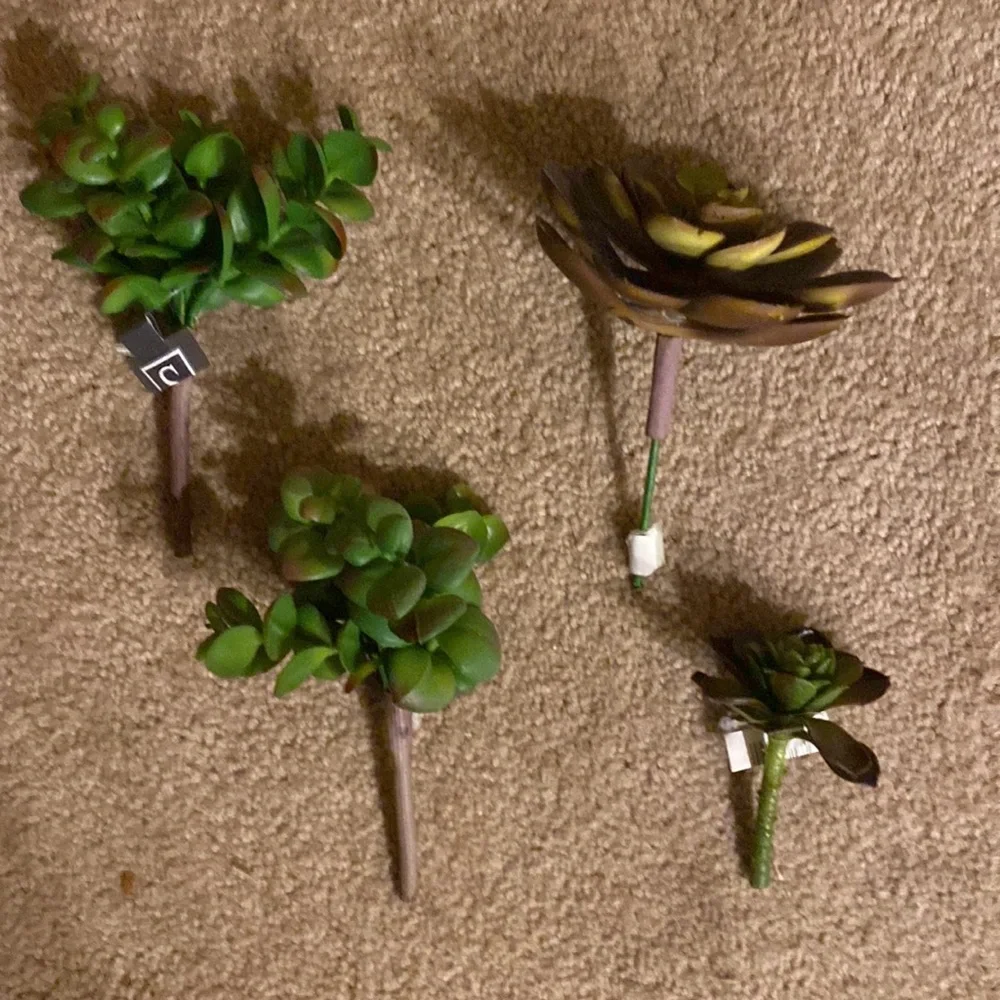 Faux Flower Succulents